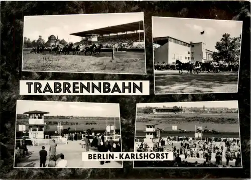 Berlin, Karlshorst, Trabrennbahn -345836