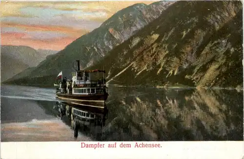 Achensee, Dampfer -345512