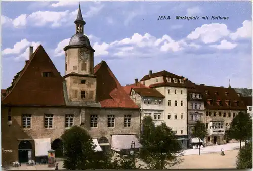 Jena, Marktplatz, Rathaus -344880