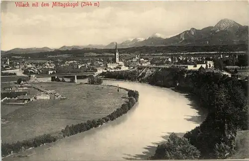 Villach, mit dem Mittagskogel -345666