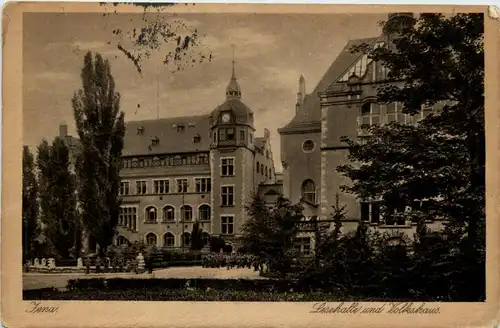 Jena, Lesehalle und Volkshaus -344900
