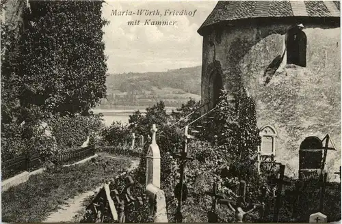 Maria Wörth, am Wörthersee, Friedhof mit Kammer -345706