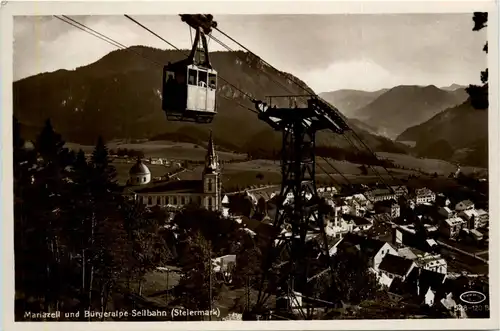 Mariazell, und Bürgeralpe-Seilbahn -345824