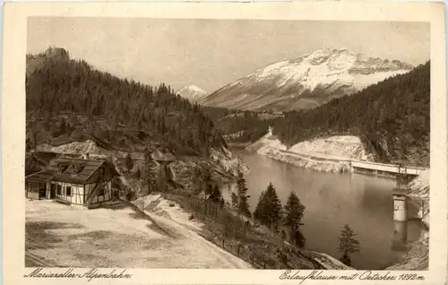 Mariazell, Alpenbahn, Erlaufsee mit Oetscher -345814