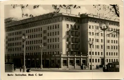 Berlin, Stalinallee, Block C-Süd -345854