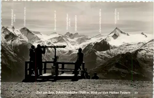 Zell am See, Schmittenhöhe, Blick zu den Hohen Tauern -346044