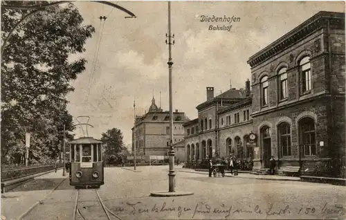 Diedenhofen - Bahnhof - Feldpost -413522