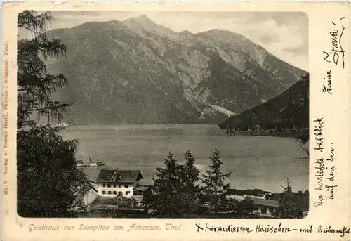 Achensee, Gasthaus zur seespitze -346476