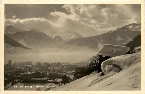 Zell am Seegegen die Hohen Tauern -346186