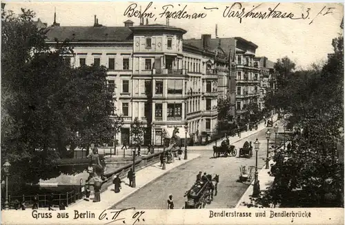 Berlin, Grüsse, Bendlerstrasse und Bendlerbrücke -345310