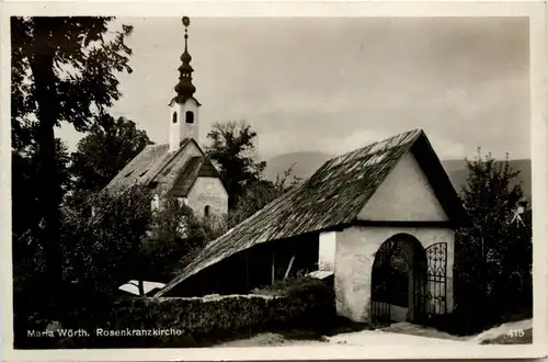 Maria Wörth, am Wörthersee, Rosenkranzkirche -345738