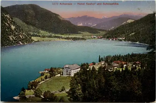 Achensee, Hotel Seehof mit Scholastika -346424