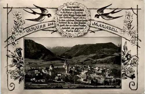 Mariazell, Grüsse -345818