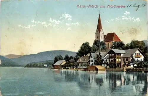 Maria Wörth, am Wörthersee, Kirche -346816