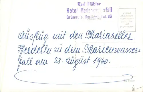 Mariazell, Grünau -346962