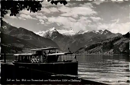 Zell am See, Blick von Thumersbach zum kitzsteinhorn -346238