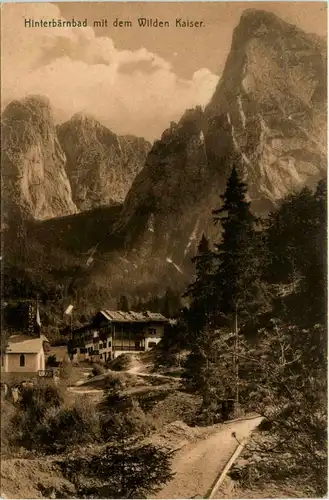 Hinterbärnbad mit dem wilden Kaiser -346258