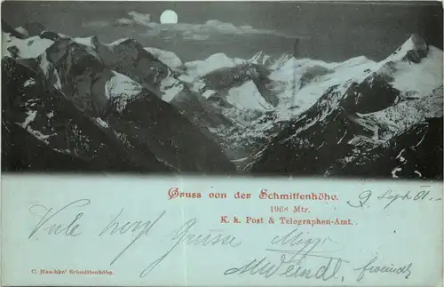 Zell am See, Gruss von der Schmittenhöhe -347316