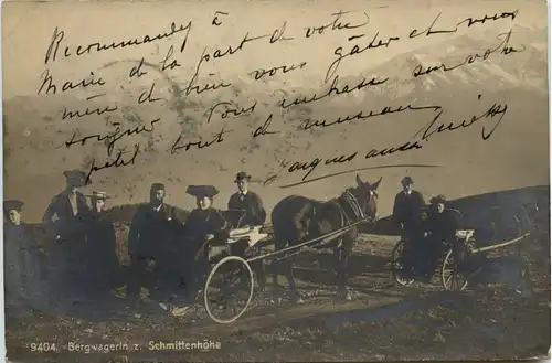 Zell am See, PBergwagerin z. Schmittenhöhe -347442