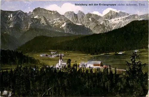 Achensee, Steinberg mit der Rofangruppe -346500