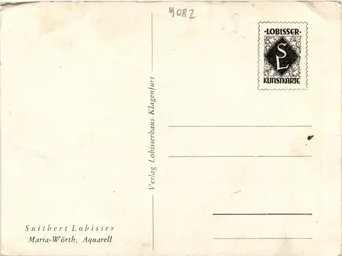 Maria Wörth, Aquarell -346798