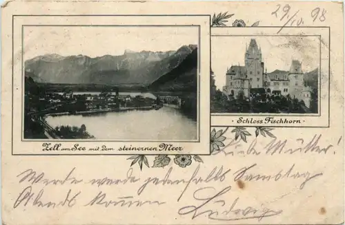 Zell am See, mit Dom u.steinernen Meer, Schloss Fischhorn -347452