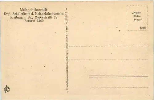 Freiburg i.Br., Melanchthonstift, Evgl.Schülerheim -348176