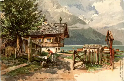 Achensee, Bauernhaus -347774