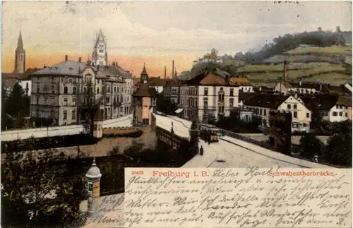 Freiburg i.Br., Schwabentorbrücke -348190