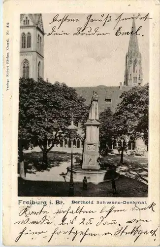 Freiburg i.Br., Berthold Schwarz-Denkmal -348230