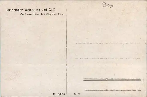 Zell am See, Grinzinger Weinstube und Cafe -348034