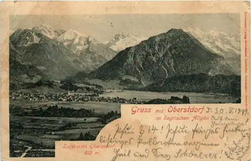 Oberstdorf, Gruss -348516