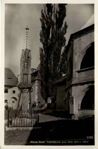 Maria-Saal, Lichtsäule aus dem jahre 1497 -346890