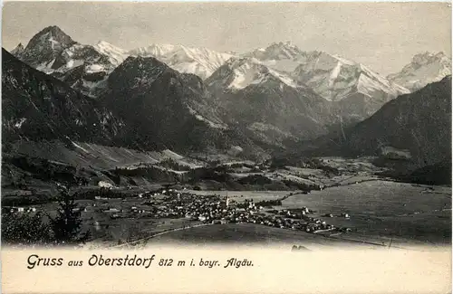 Oberstdorf, Gruss -348518