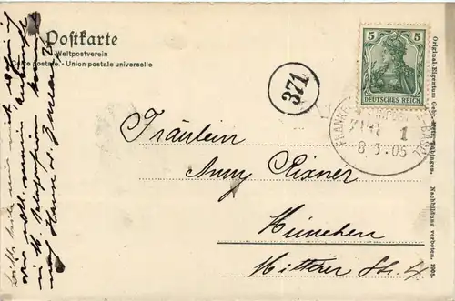 Freiburg i.Br., Kaiserstrasse mit Brücke und Martinstor -348306