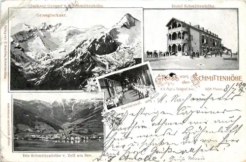 Zell am See, Schmittenhöhe, Grüsse -348046