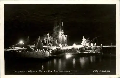 Bregenz, Festspiele -Der Zigeunerbaron 1951 -347900