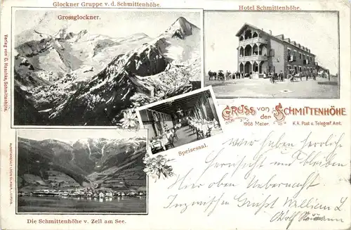 Zell am See, Gruss von der Schmittenhöhe -347980