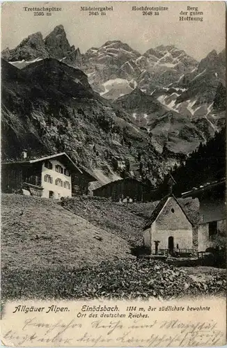 Oberstdorf, Einödsbach -348646