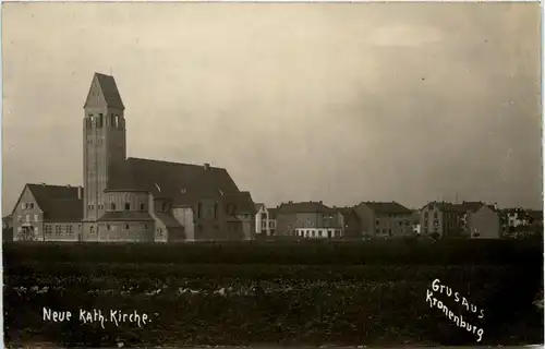 Strasbourg - Gruss aus Kronenburg - Neue kath. Kirche -415740