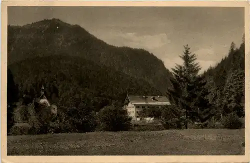 Achensee, Achenwald mit Gasthaus z. Hagn -347790