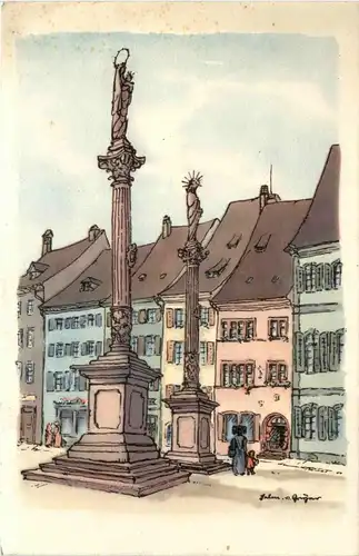 Freiburg i.Br., am Münsterplatz -348232