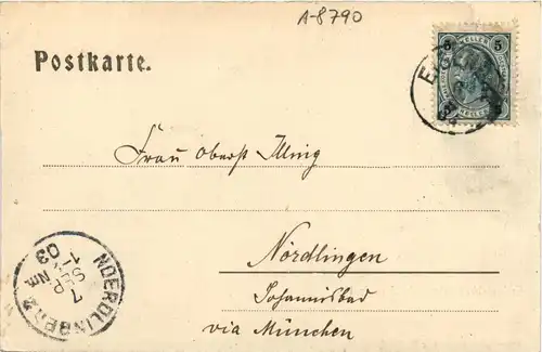 Eisenerz, Erzberg während der Sprengzeit -349158