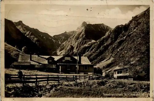 Oberstdorf, Spielmannsau mit Trettachspitze -348700