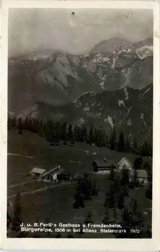 J.u.B. Pertls Gasthaus Bürgeralpe bei Aflenz -349570