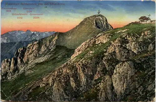 Eisenerz, Reichenstein mit Schutzhütte -349408