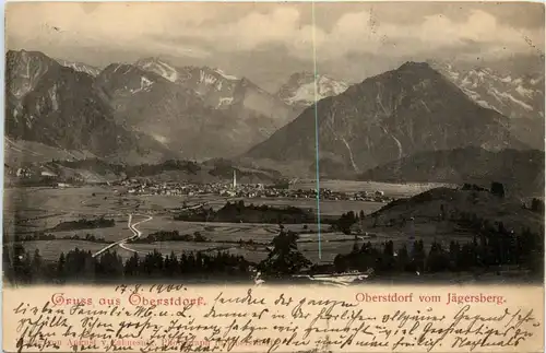 Oberstdorf, vom Jägerberg aus -348552