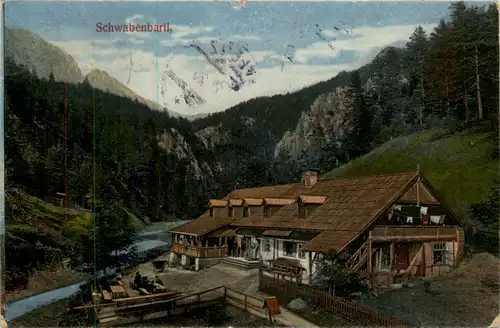 Grüsse vom Schwabenbartl am Fusse des Hochschwab -349658