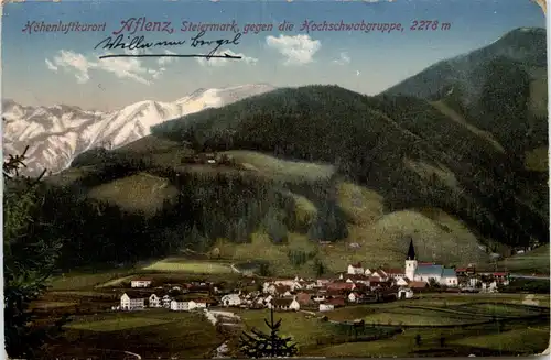 Aflenz, gegen Hochschwabgruppe -349728