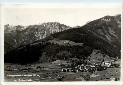 Aflenz, mit Hochschwab -349926